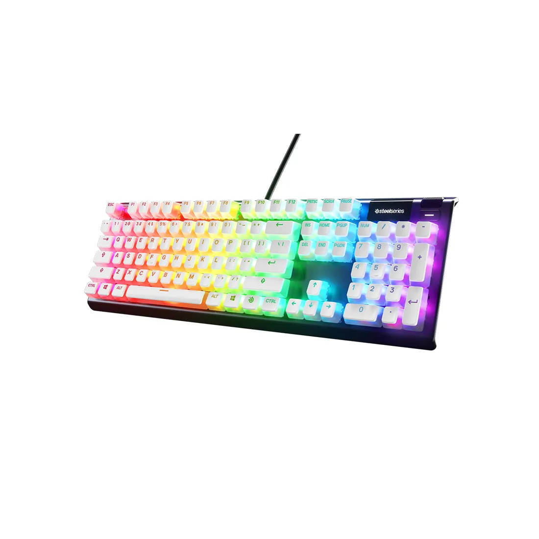 Набор кнопок на клавиатуру Steelseries PrismCAPS White- US (White) — изображение 2