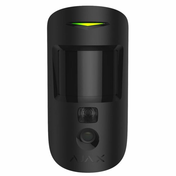 MotionCam черный Датчик движения с фотоподтверждением тревог