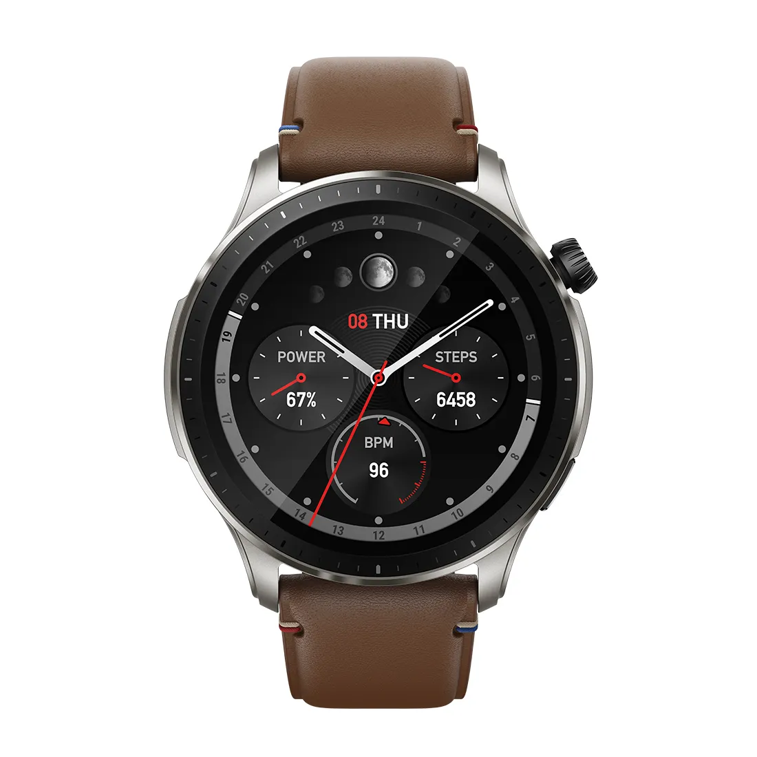 Смарт часы Amazfit GTR 4 A2166 Vintage Brown Leather — изображение 2