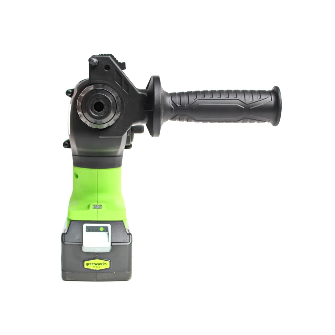 Перфоратор аккумуляторный бесщеточный Greenworks GD24SDS2K4 24V c 1хАКБ 4 Ач и ЗУ в сумке — изображение 3