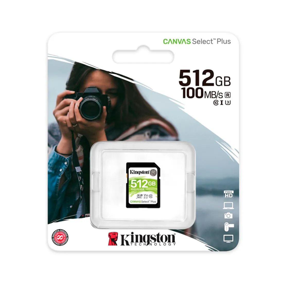 Карта памяти Kingston SDS2/512GB SD 512GB — изображение 3