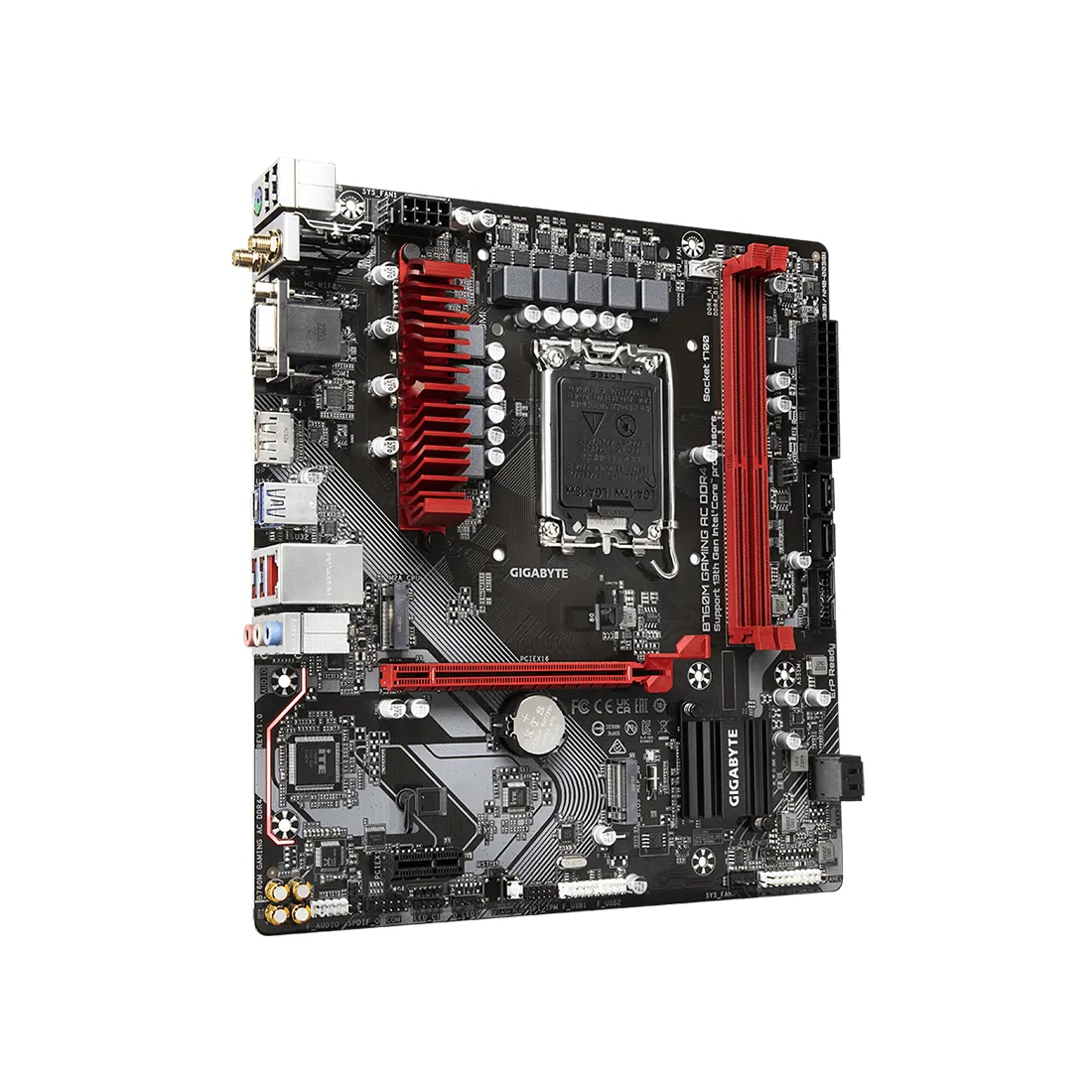 Материнская плата Gigabyte B760M GAMING AC DDR4 — изображение 3