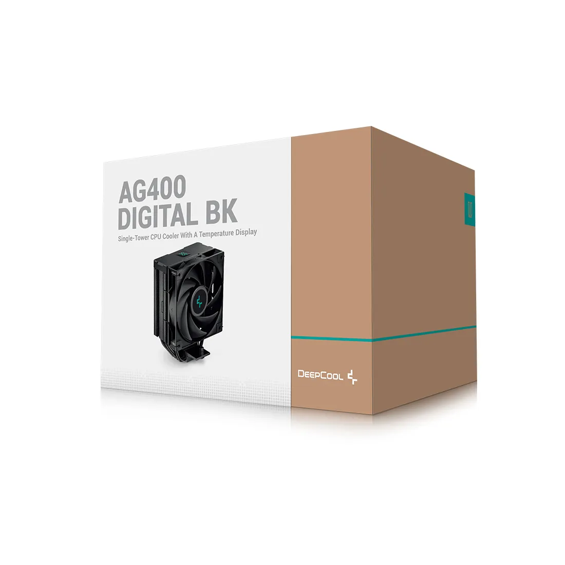 Кулер для процессора Deepcool AG400 DIGITAL BK ARGB — изображение 3