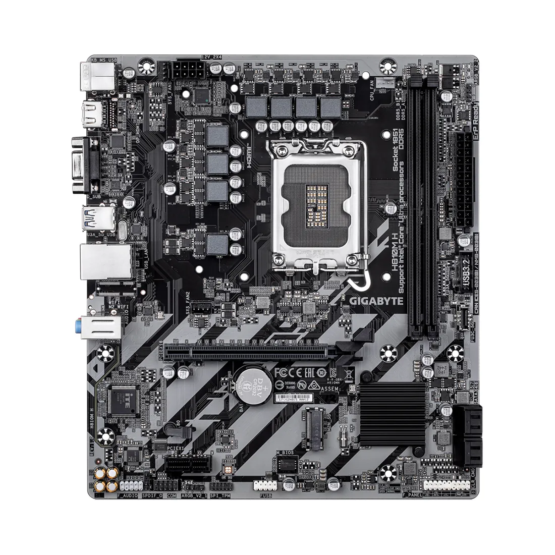 Материнская плата Gigabyte H810M H — изображение 2