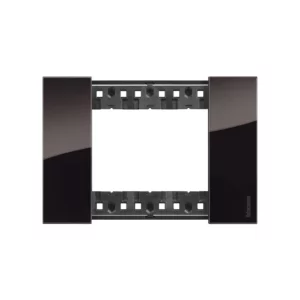 Рамка декоративная Bticino KA4803DG Living Now 3 модуля "Ночь"