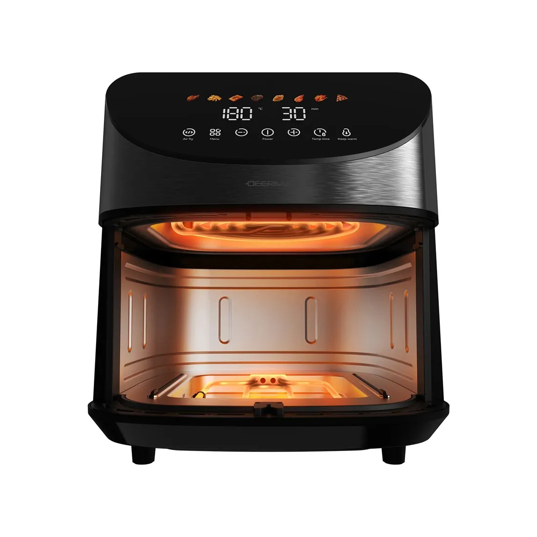Аэрофритюрница Deerma Air Fryer DEM-KZ150W Черный — изображение 2