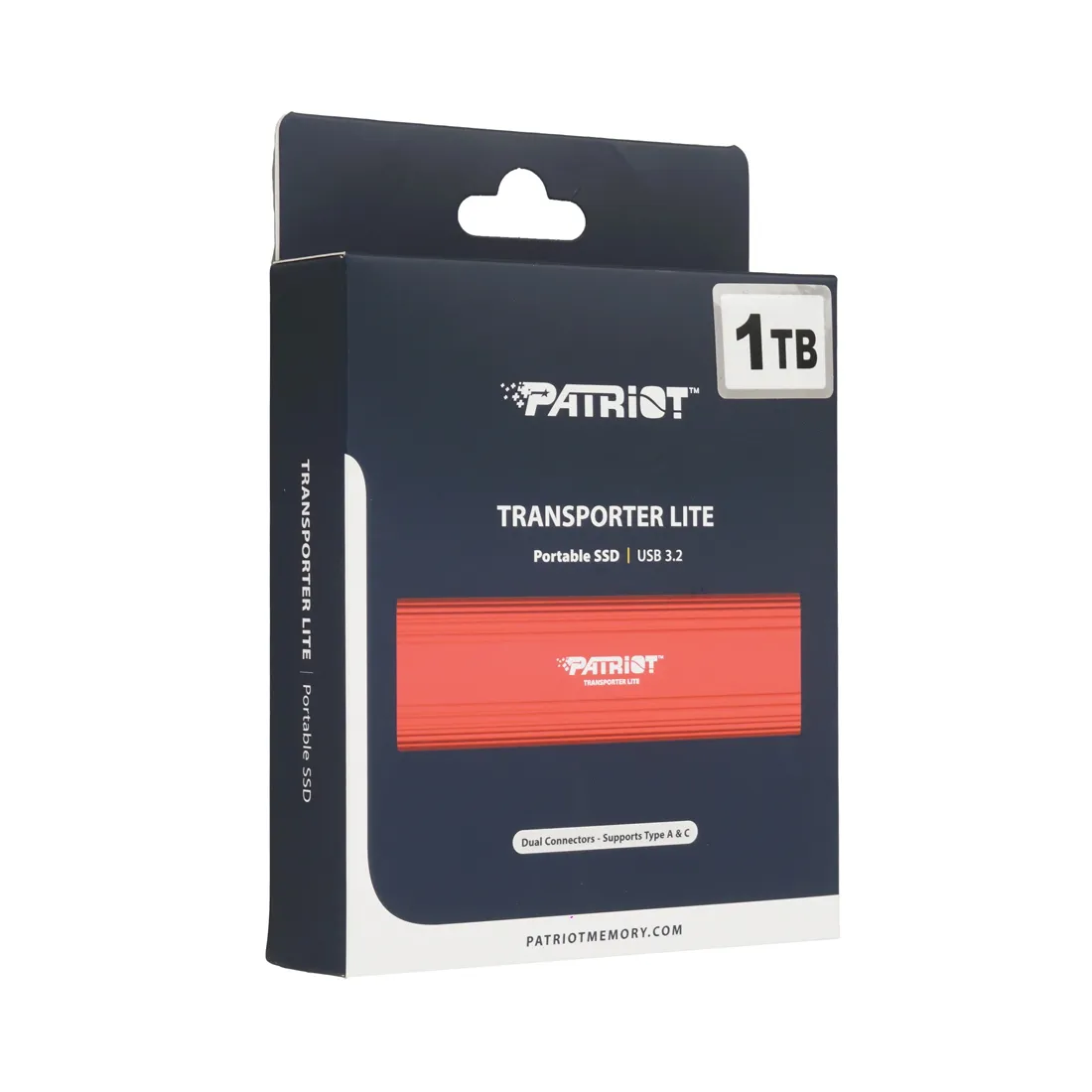 Внешний SSD диск Patriot TRANSPORTER LITE PTPL1TBPEC 1TB Красный — изображение 3