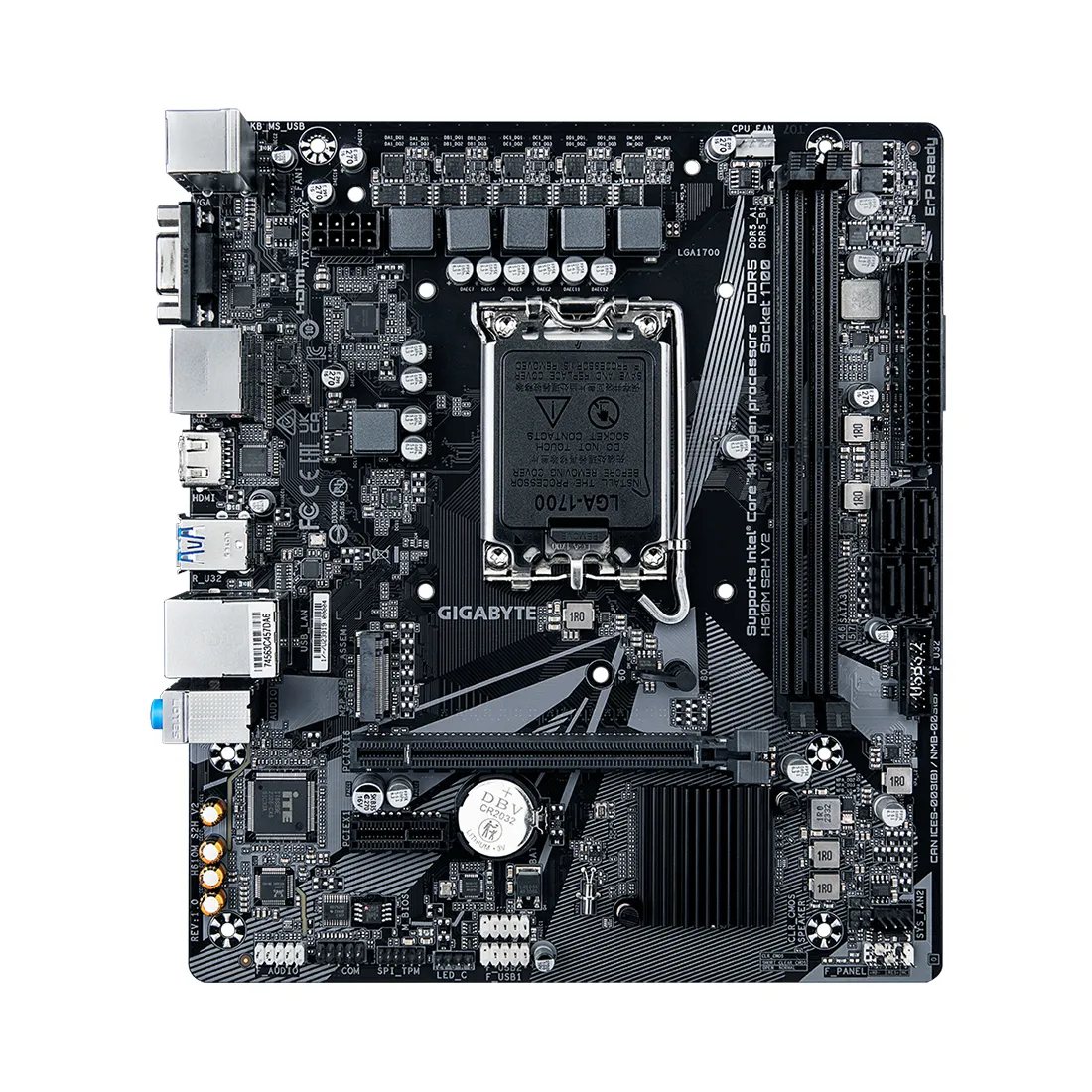 Материнская плата Gigabyte H610M S2H V2 — изображение 2