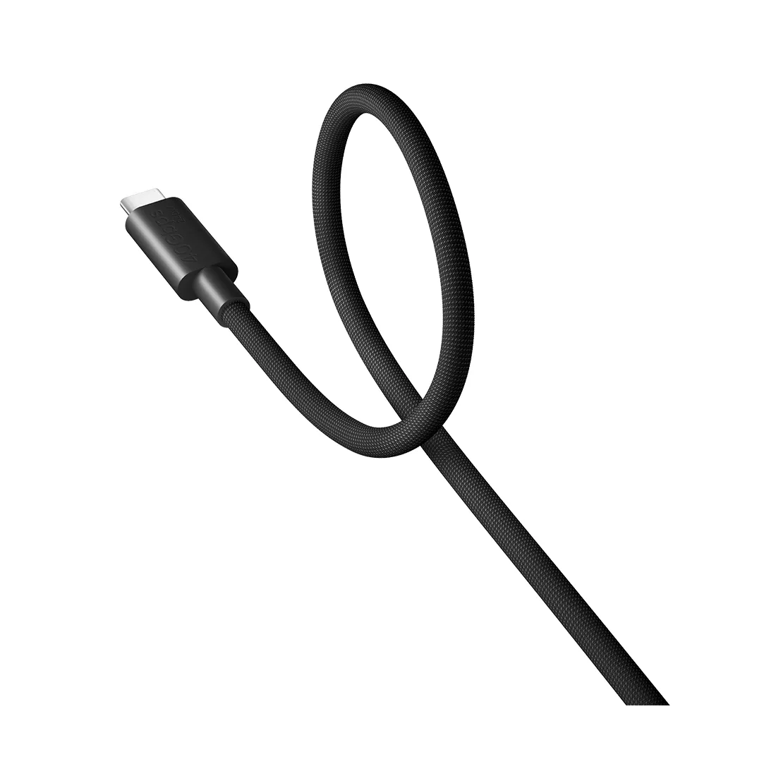 Интерфейсный кабель Xiaomi 6A High-speed USB4 Braided USB-C to USB-C Cable (1m) Черный — изображение 2