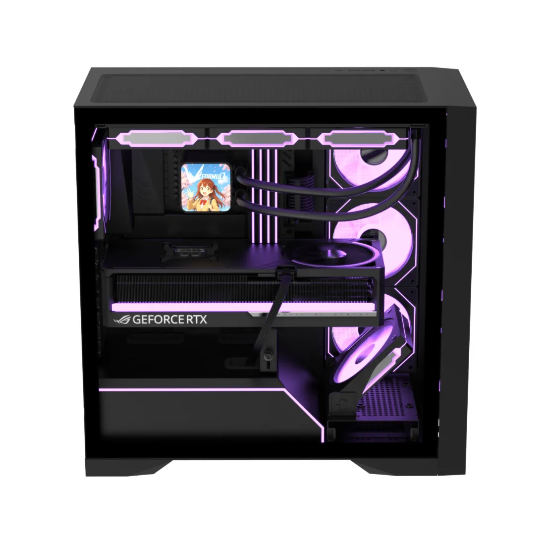 Компьютерный корпус Formula V Air Power G8 Cosmic Black без Б/П — изображение 3