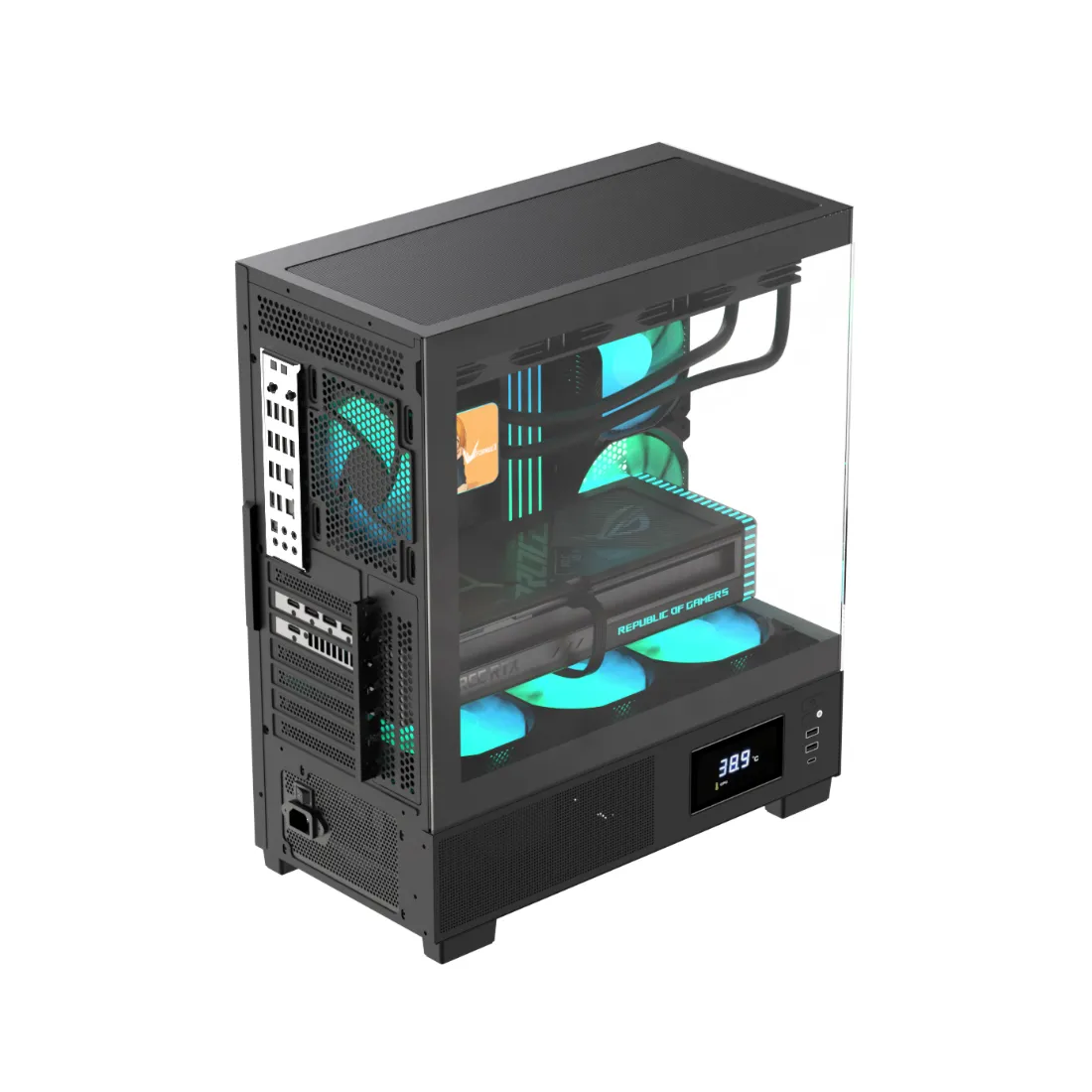 Компьютерный корпус Formula V Crystal E1 Floe Black без Б/П — изображение 3