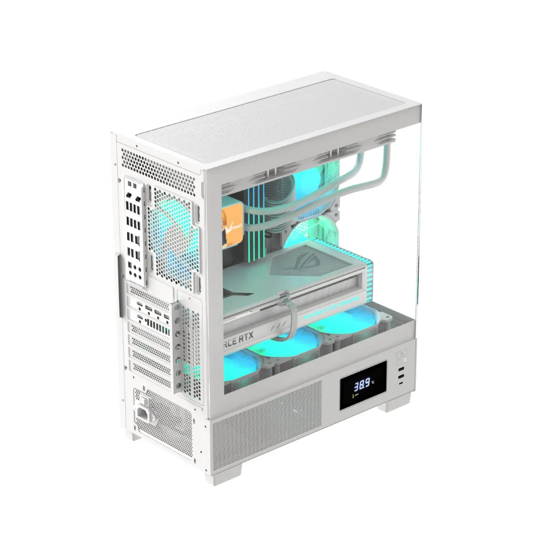 Компьютерный корпус Formula V Crystal E1 Cosmic White без Б/П — изображение 3