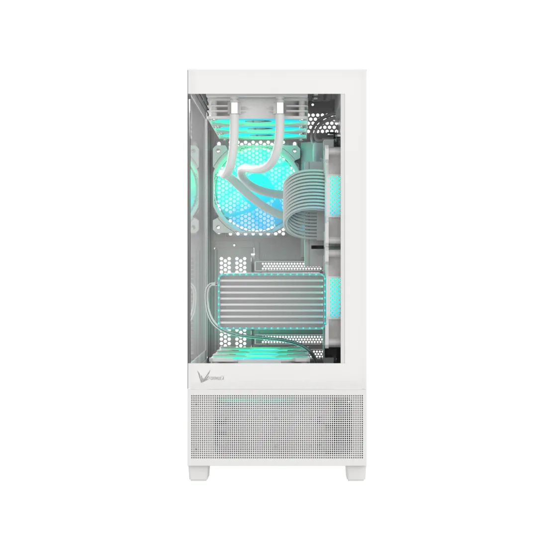 Компьютерный корпус Formula V Crystal E1 Cosmic White без Б/П — изображение 2