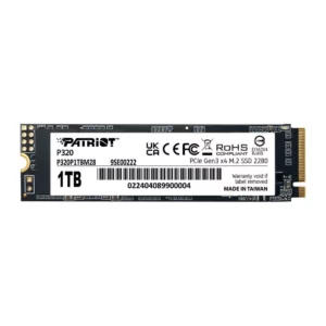 Твердотельный накопитель SSD Patriot P320 1TB M.2 NVMe PCIe 3.0x4