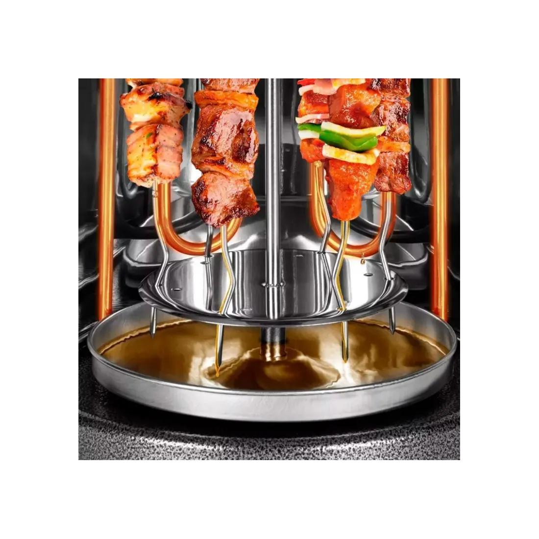 Шашлычница электрическая Kitfort КТ-1404 — изображение 3