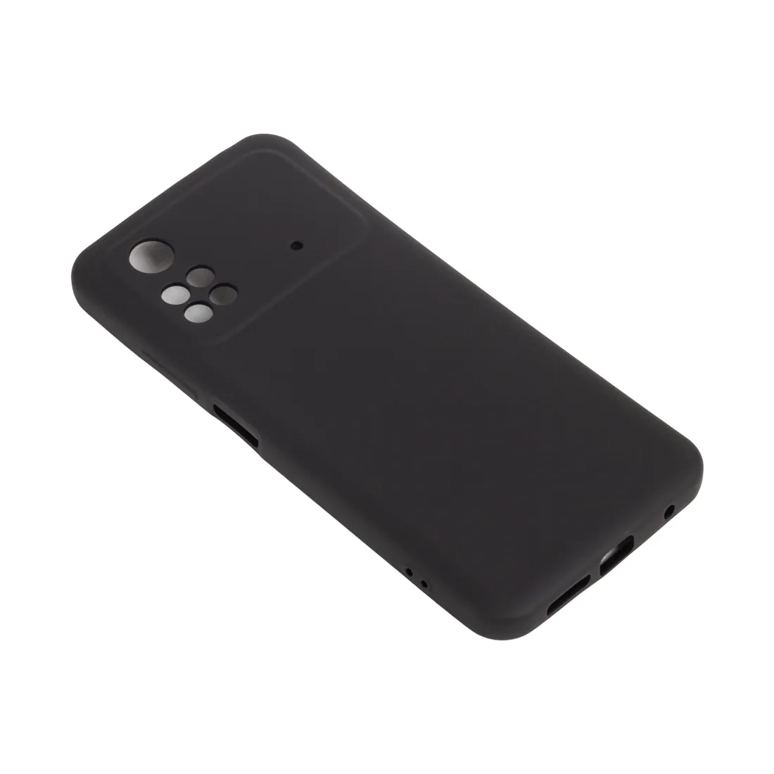 Чехол для телефона XG XG-HS128 для POCO M4 Pro Силиконовый Чёрный — изображение 2