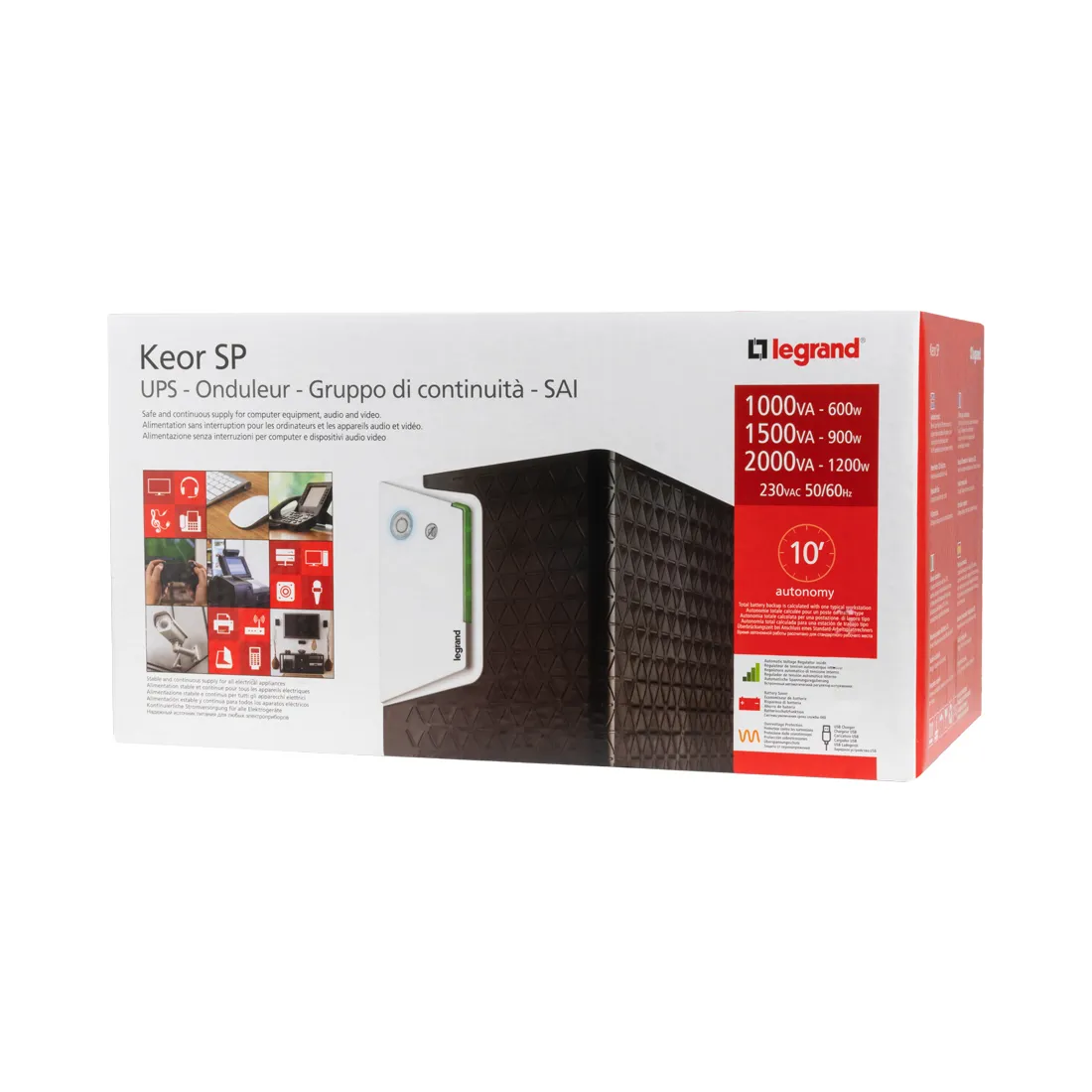 Источник бесперебойного питания Legrand Keor SP 2000 ВА — изображение 3