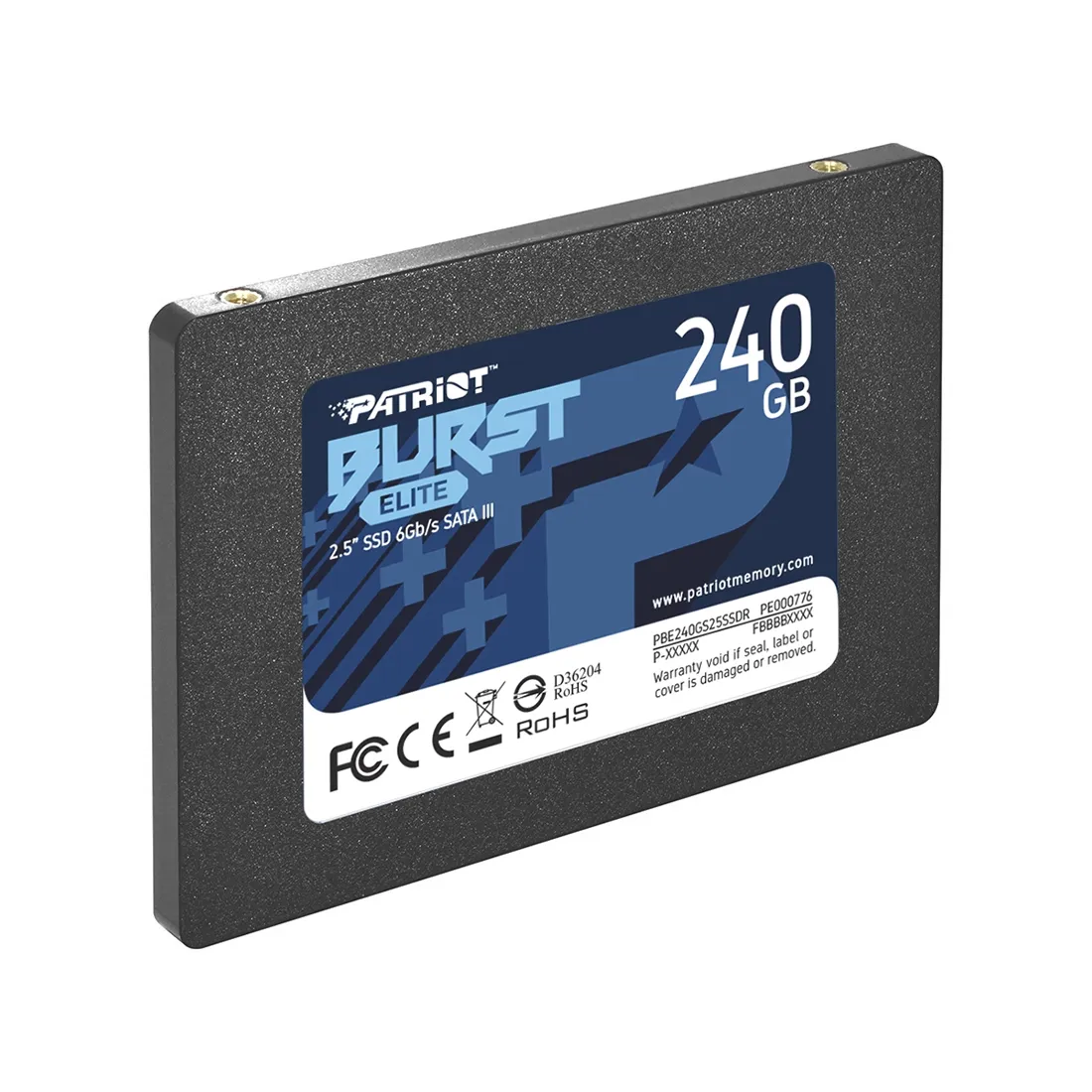 Твердотельный накопитель SSD Patriot Burst Elite 240GB SATA — изображение 2