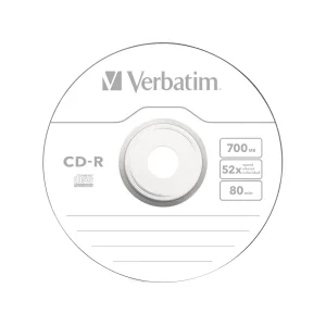 Диск CD-R Verbatim (43432) 700MB 25штук Незаписанный