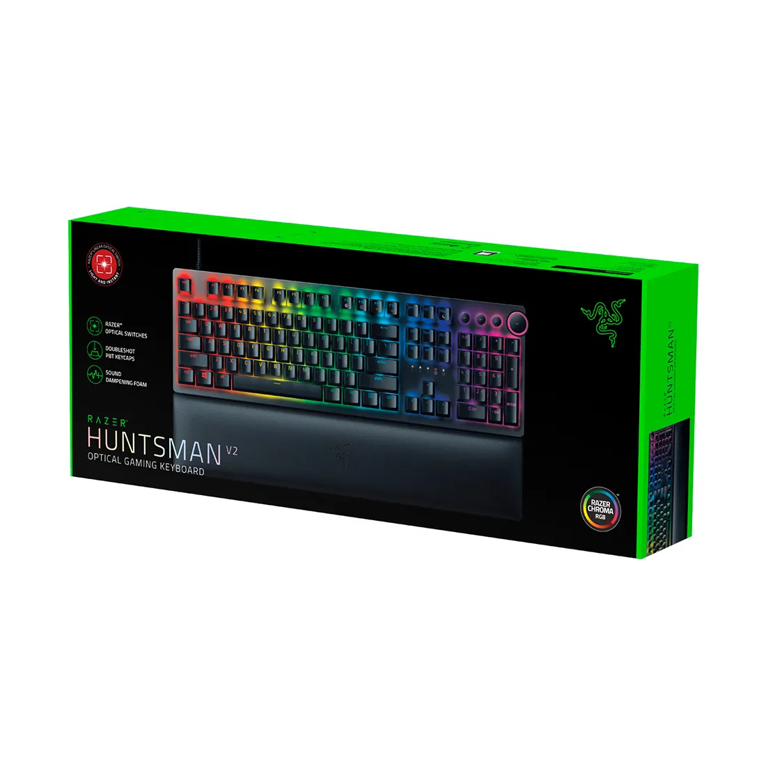 Клавиатура Razer Huntsman V2 (Purple Switch) — изображение 3