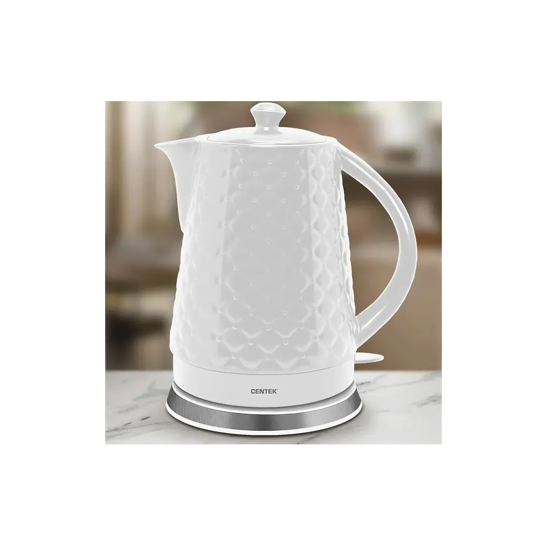 Чайник электрический Centek CT-0061 Белый — изображение 3