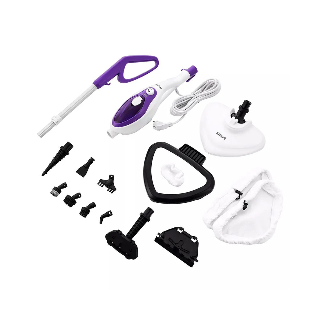 Паровая швабра Kitfort КТ-1004-4 фиолетовый — изображение 3