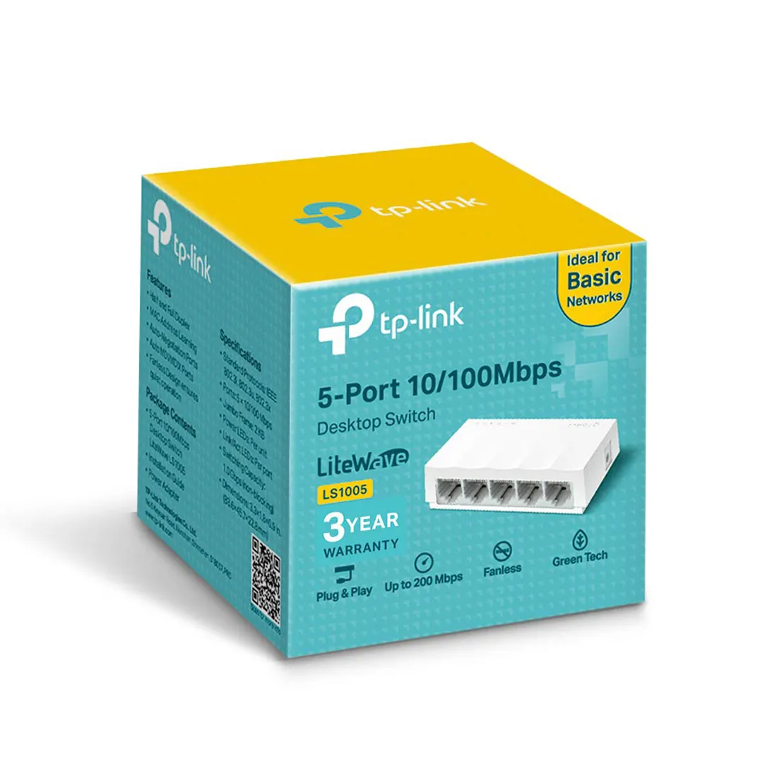 Коммутатор TP-Link LS1005 — изображение 3