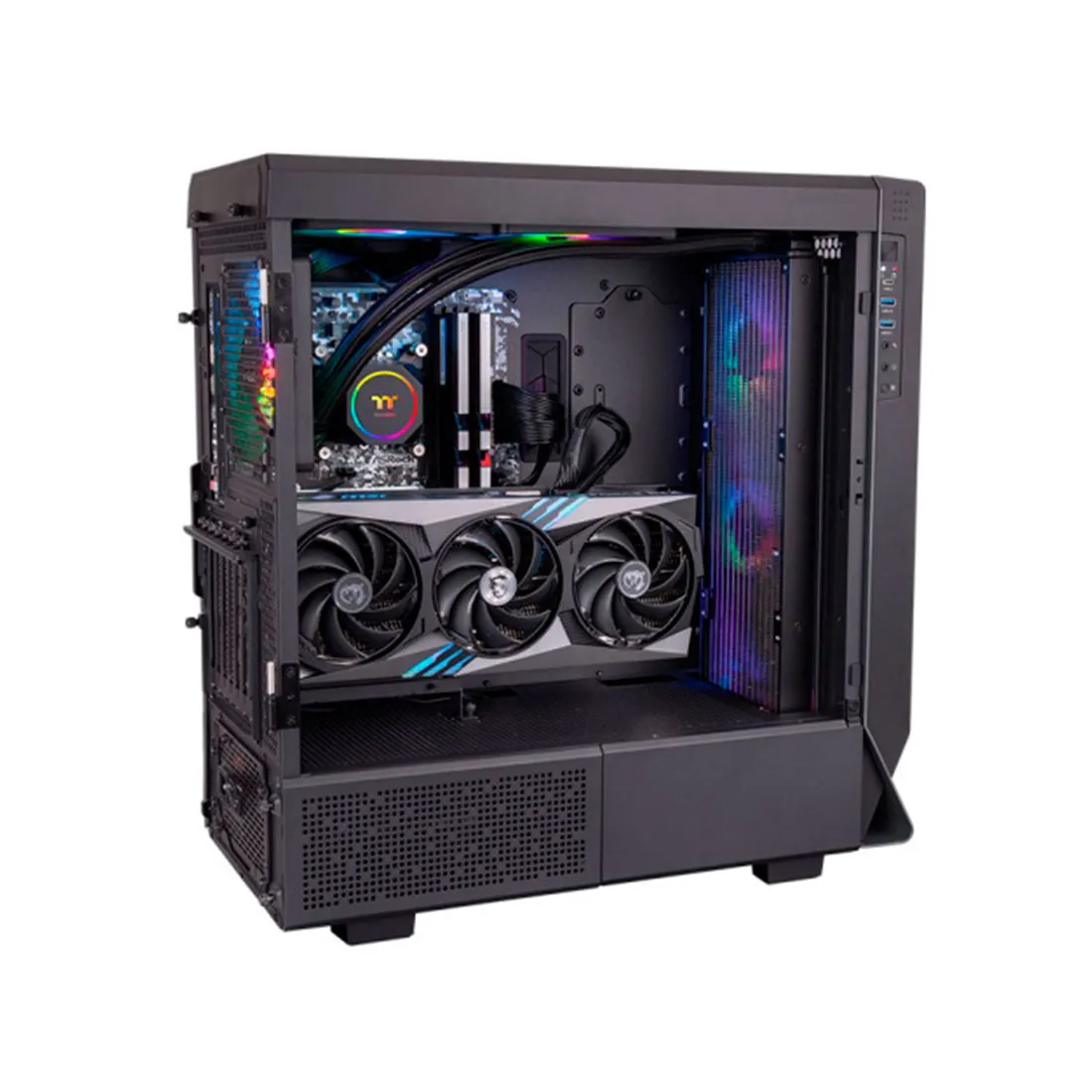 Кулер с водяным охлаждением Thermaltake TH420 ARGB SyncAll-In-One Liquid Cooler — изображение 3