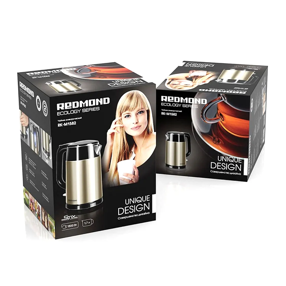 Чайник электрический Redmond RK-M1582 Шампань — изображение 3