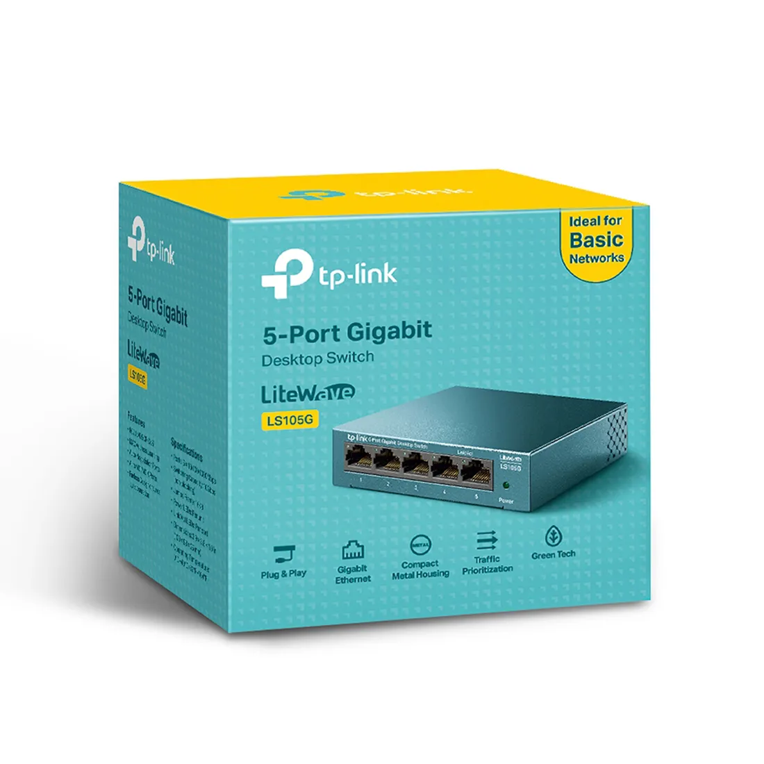 Коммутатор TP-Link LS105G — изображение 3