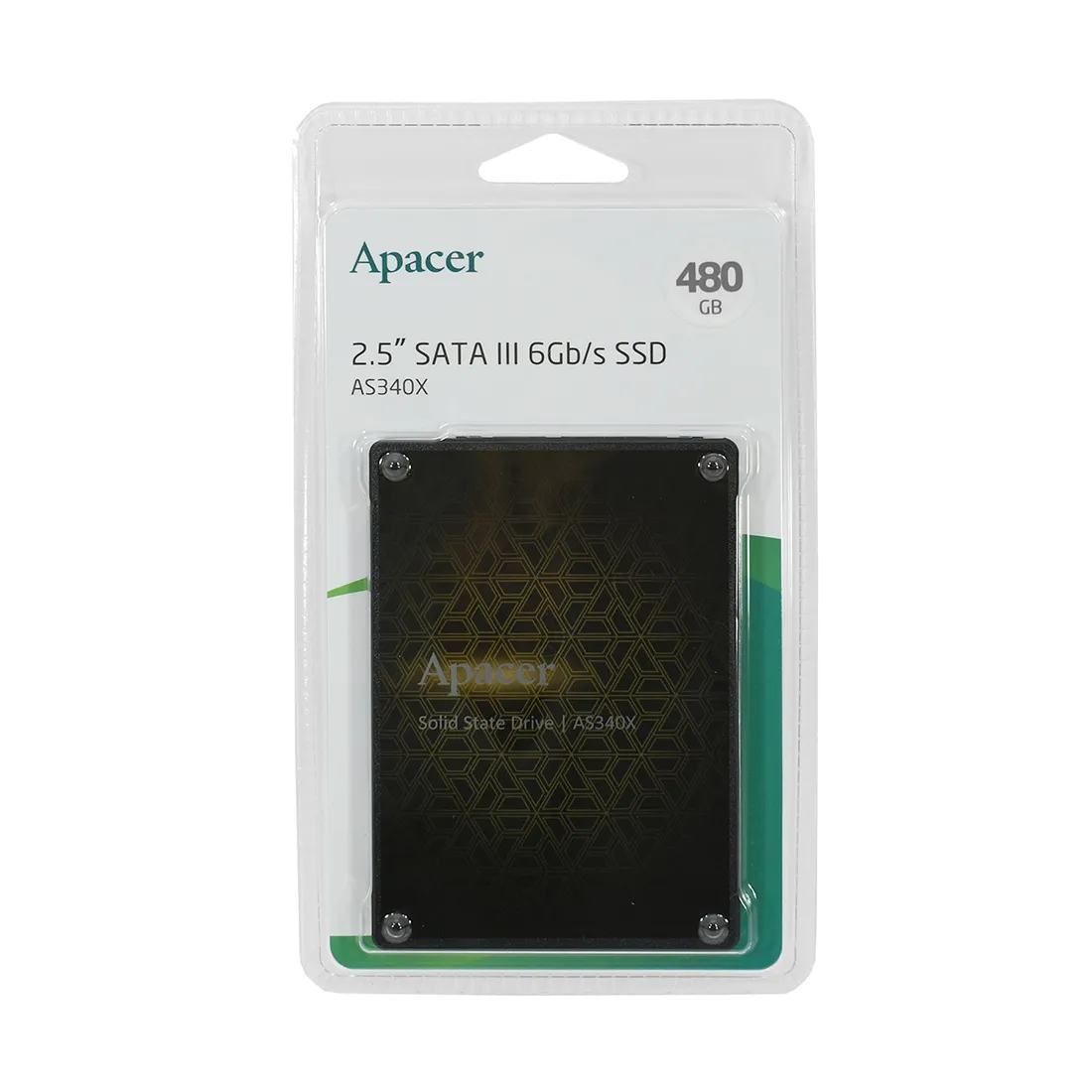 Твердотельный накопитель SSD Apacer AS340X 480GB SATA — изображение 3