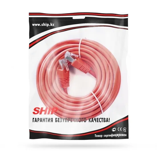 Патч Корд SHIP Cat.5e FTP LSZH RJ-45 10 м S4025RD1000-P — изображение 2