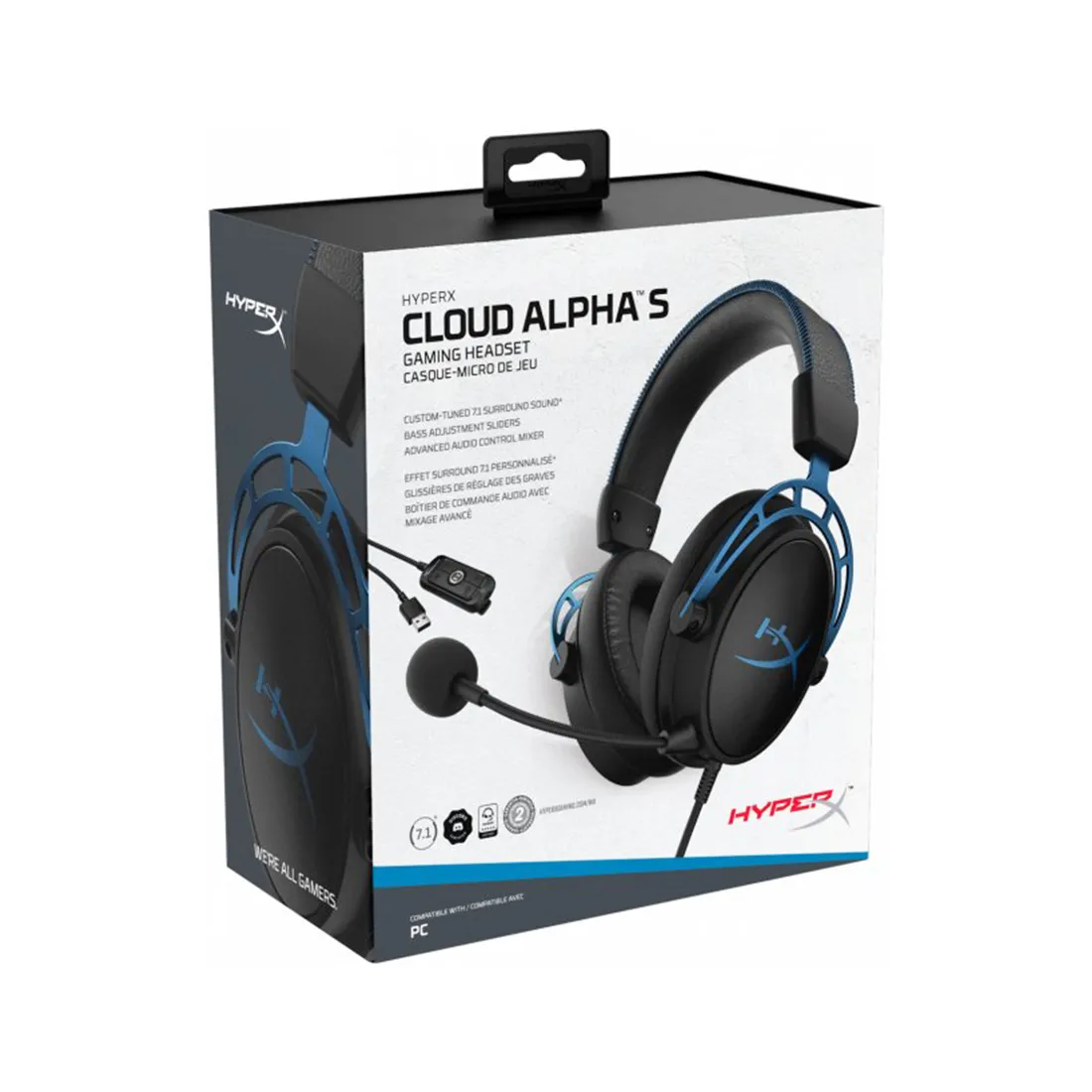Гарнитура HyperX Cloud Alpha S 4P5L3AA — изображение 3