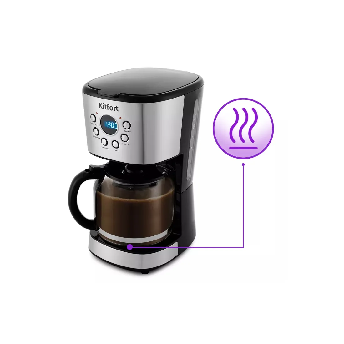 Кофеварка капельная Kitfort КТ-728 — изображение 3