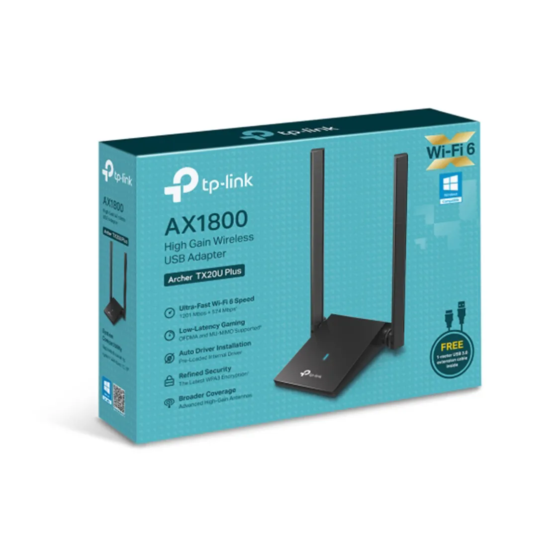 Сетевой USB адаптер TP-Link Archer TX20U Plus — изображение 3