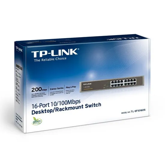 Коммутатор TP-Link TL-SF1016DS — изображение 3
