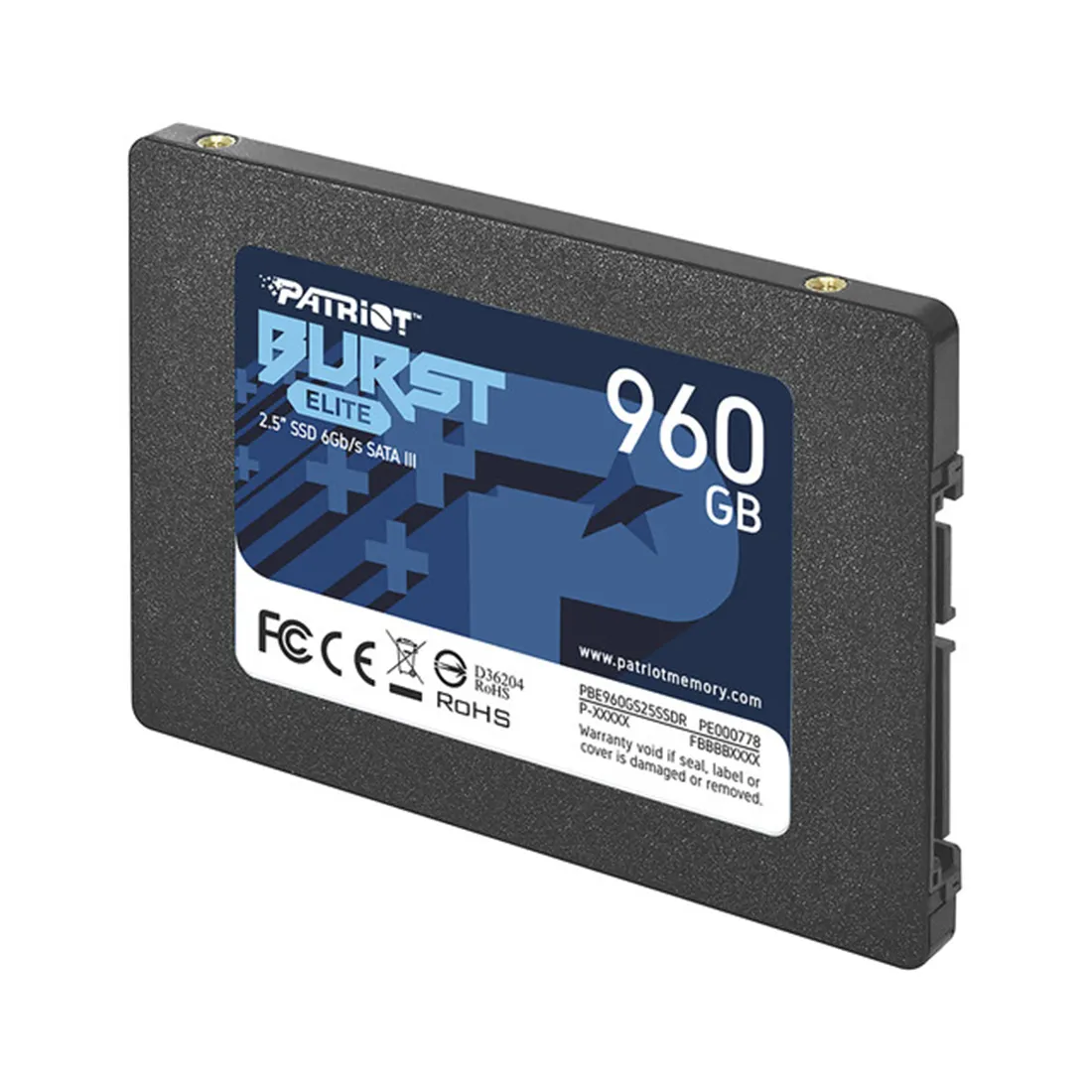 Твердотельный накопитель SSD Patriot Burst Elite 960GB SATA — изображение 3