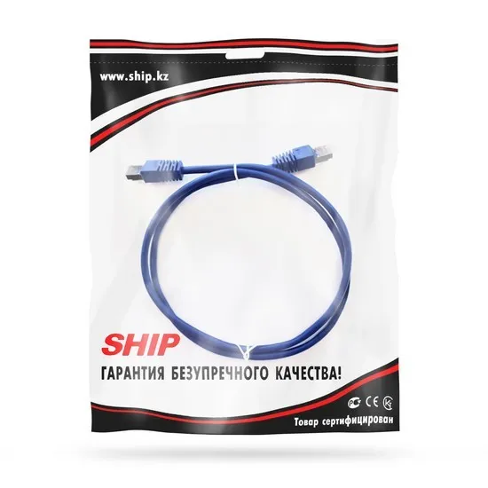 Патч Корд SHIP Cat.5e FTP LSZH RJ-45 1.5 м S4025BL0150-P — изображение 2
