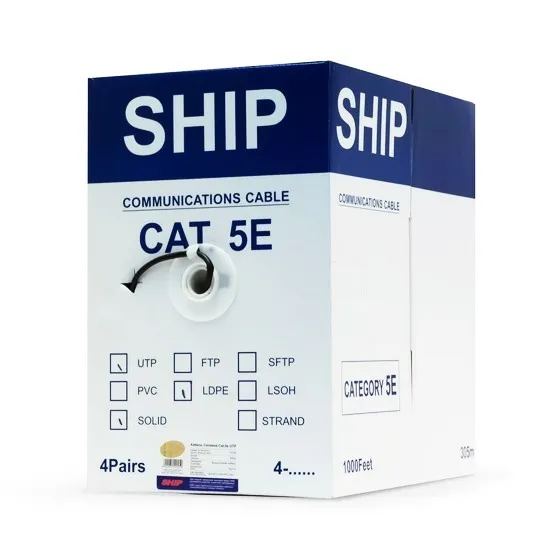 Кабель сетевой SHIP D106-VS Cat.5e UTP 30В PE — изображение 3