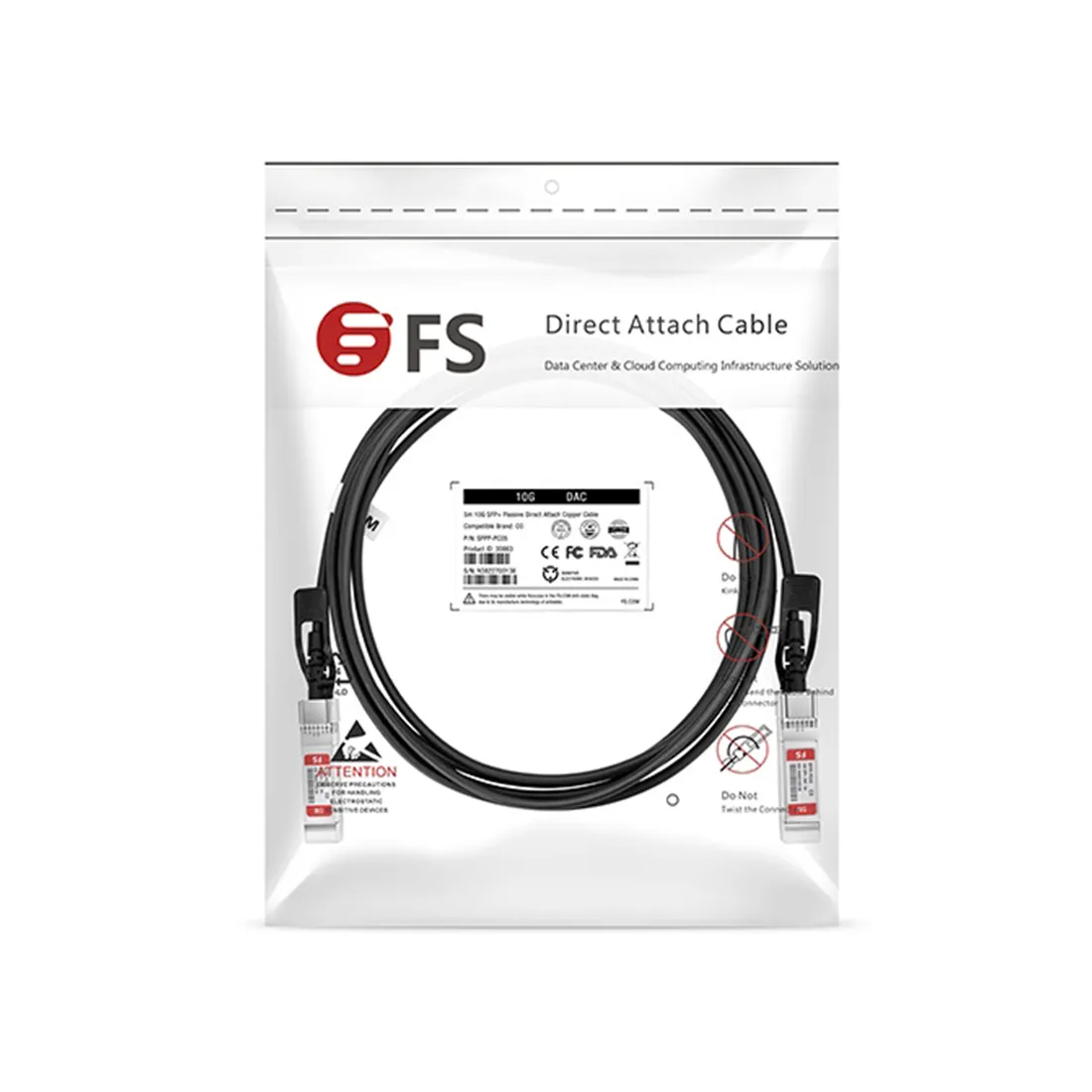 Пассивный кабель H3C LSWM1STK — изображение 3