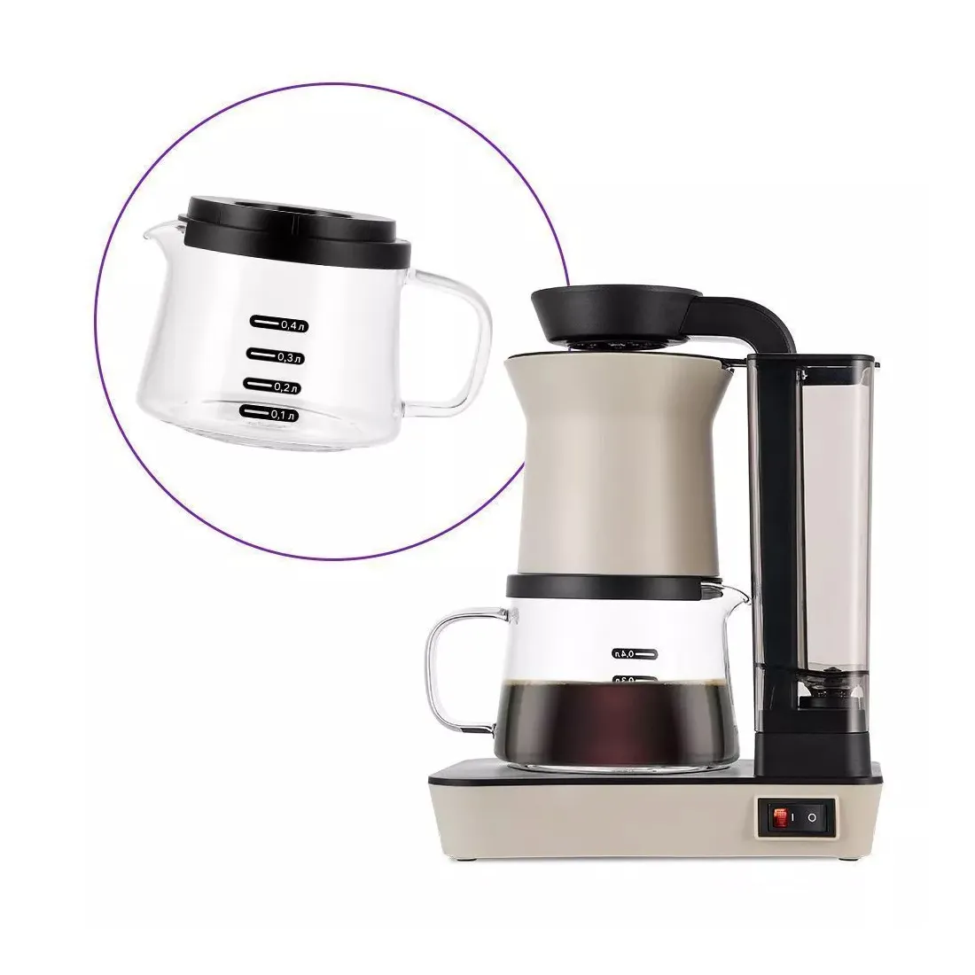 Кофеварка капельная Kitfort КТ-7190 — изображение 2