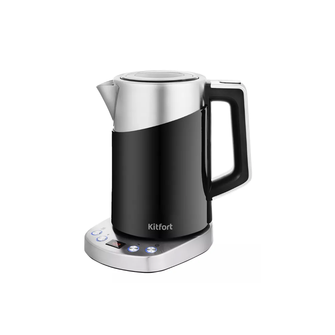 Чайник электрический Kitfort КТ-660-2 черный — изображение 2