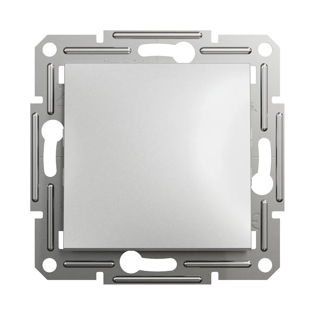 Выключатель 1 клавишный SE EPH0400161 Asfora проходной механизм алюминий — изображение 2