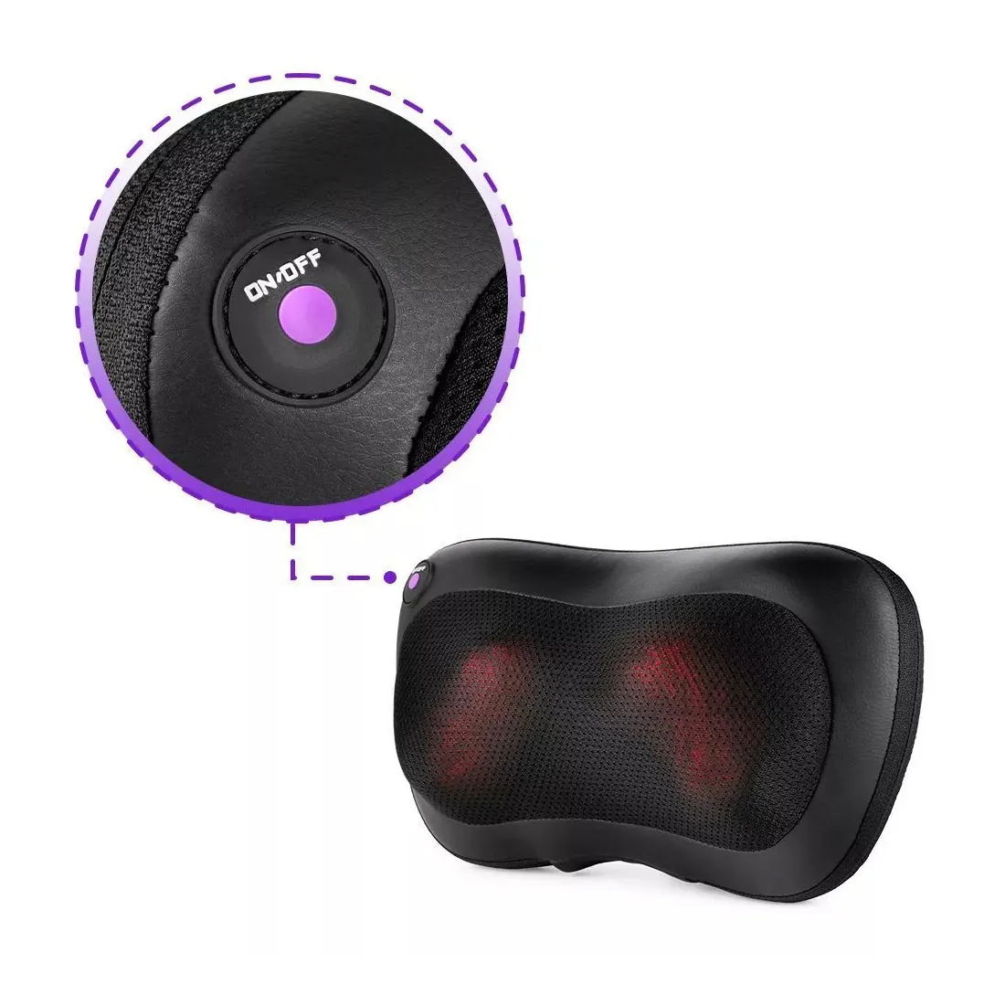 Массажёр для тела Kitfort KT-2930 чёрный — изображение 3