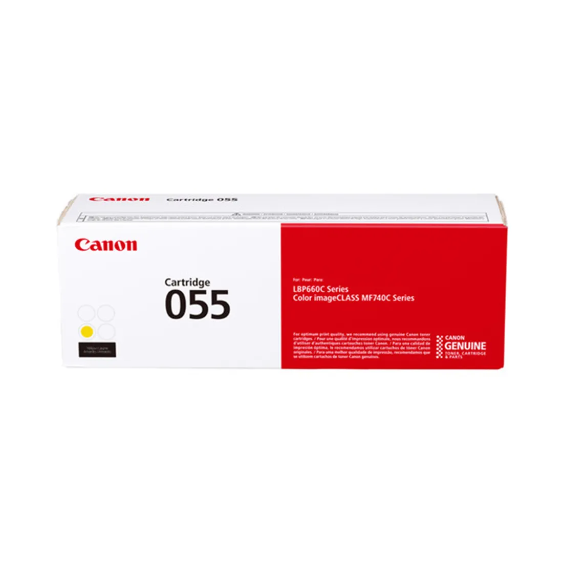 Картридж Canon CARTRIDGE 055 Yellow — изображение 2