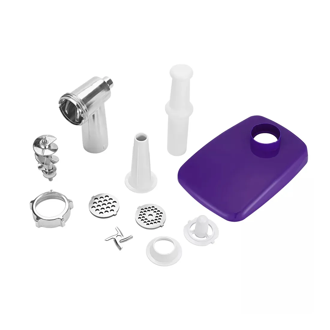 Мясорубка Kitfort КТ-2112-1 бело-синяя — изображение 3