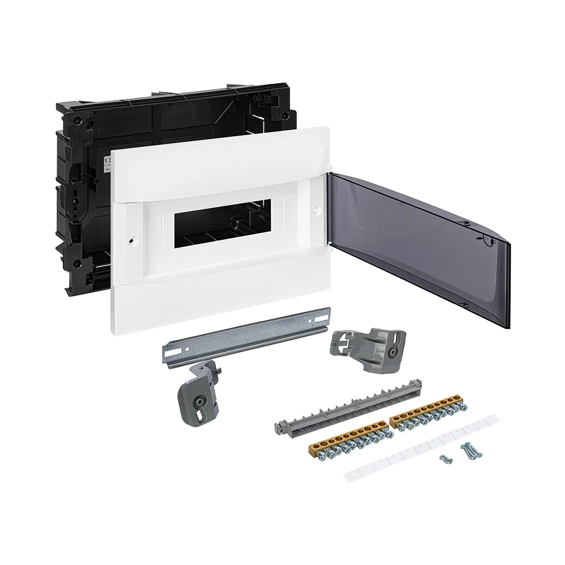 Щит встраиваемый Legrand Practibox S 1х12 IP40 Дымчатая дверь — изображение 3