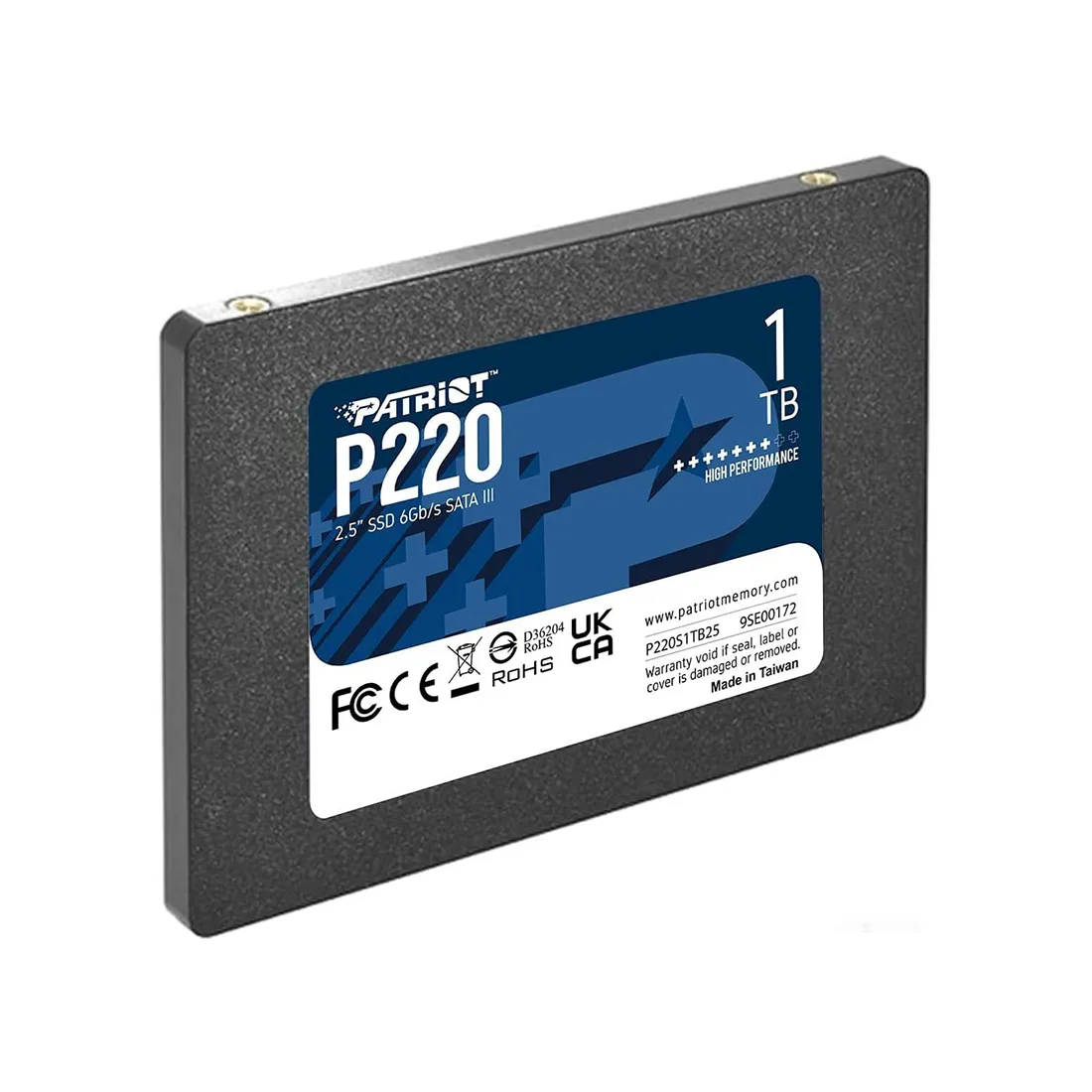 Твердотельный накопитель SSD Patriot P220 1TB SATA III — изображение 3