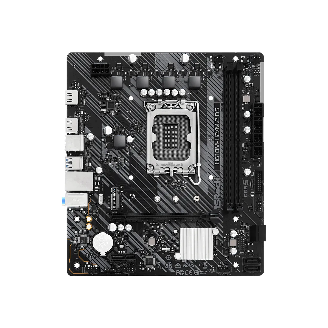 Материнская плата ASRock H610M-H2/M.2 D5 — изображение 2