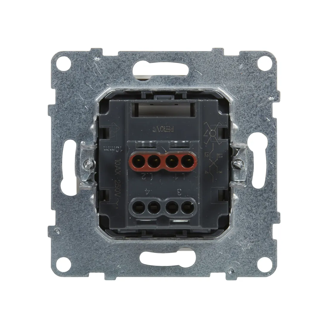 Переключатель промежуточный Suno 10А 250В винт.зажим Белый — изображение 3